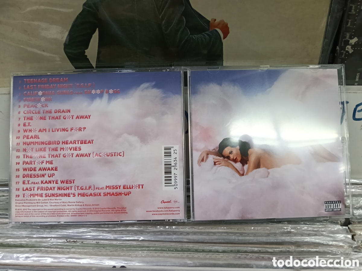 CDs de m&uacute;sica: Katy Perry CD teenage dream the complete confection 2012