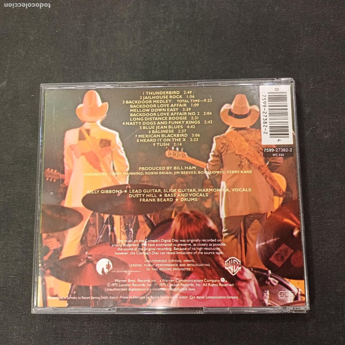 CDs de m&uacute;sica: ZZ TOP/FANDANGO/CD . - Foto 3