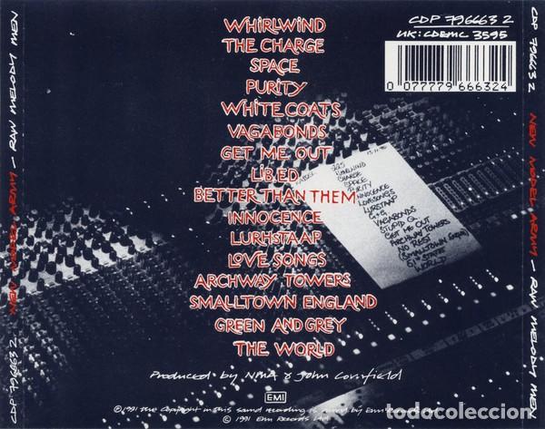 CDs de m&uacute;sica: New Model Army - Raw Melody Men - Foto 2