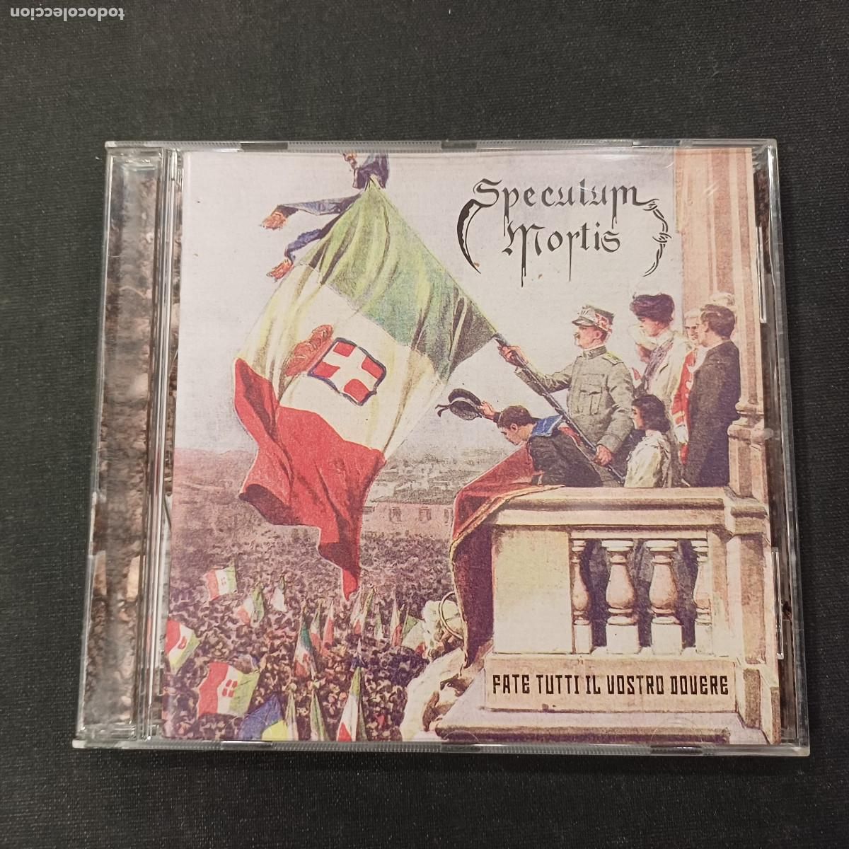 Musik-CDs: SPECOLUM MORTIS/FATE TUTTI VOSTRO DOVERE/CD METAL.