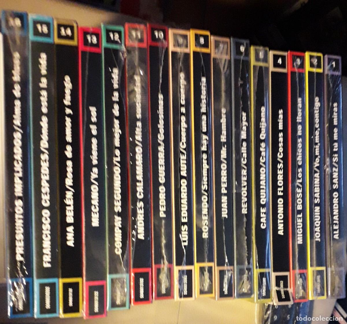 CDs de m&uacute;sica: 16 CDs. m&uacute;sica en espa&ntilde;ol. &rdquo;Lo mejor de los mejores&rdquo;.