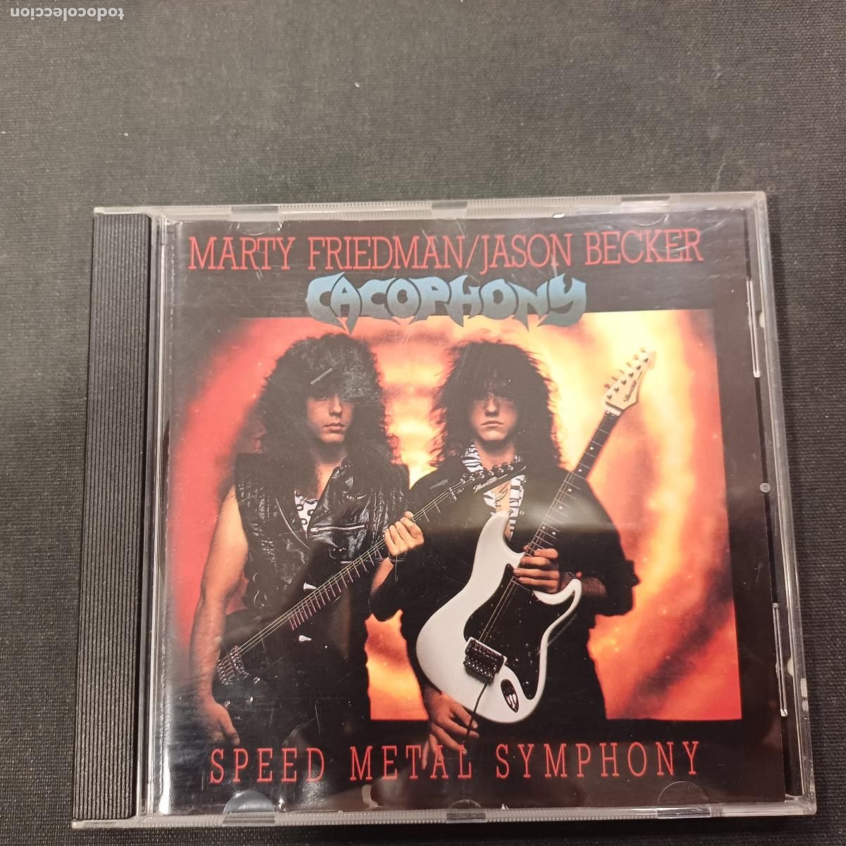 CDs de m&uacute;sica: COCOPHONY/SPEED METAL SYMPHONY/CD METAL.