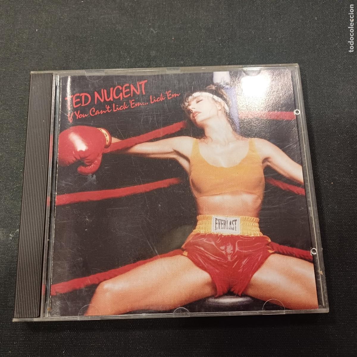 CDs de m&uacute;sica: TED NUGENT/IF YOU CAN'T LICK EM....LICK EM/CD METAL.