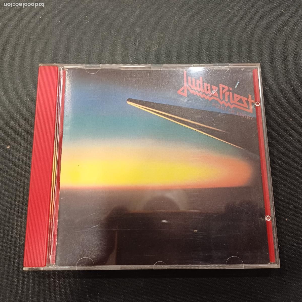 CDs de m&uacute;sica: JUDAS PRIEST/POINT OF ENTRY/CD METAL.