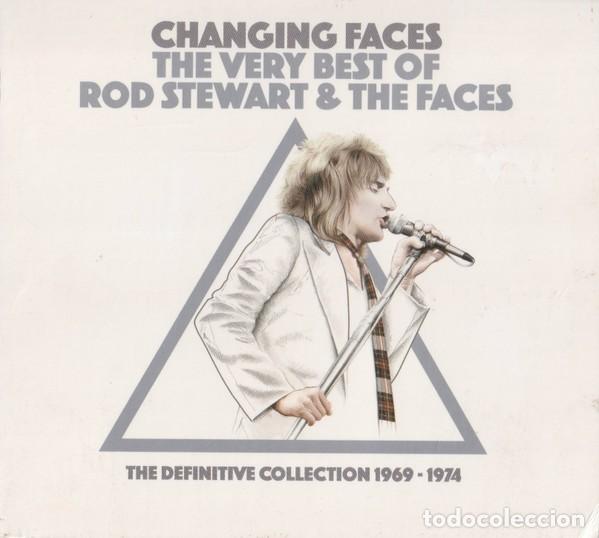 Music CDs: The very best of Rod Stewart & The Faces - Changing Faces (2 CDs)