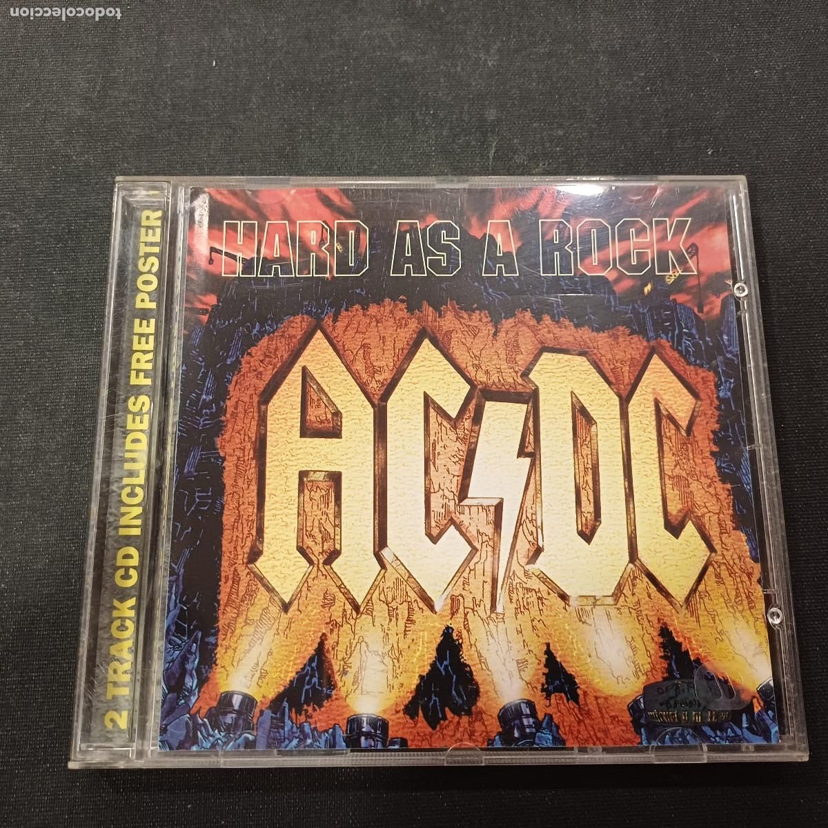 CDs de m&uacute;sica: AC/DC/HARD AS A ROCK/CD SINGLE METAL. - Foto 1