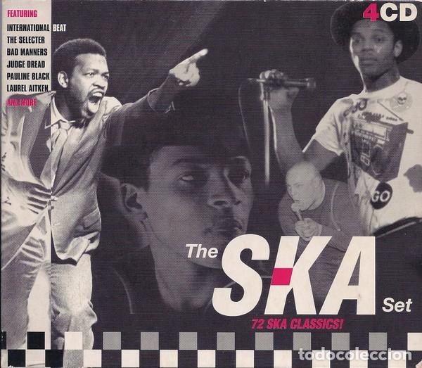 CD di Musica: Varios (The Selecter, Bad Manners, etc)- The Ska Set (4 CDs)