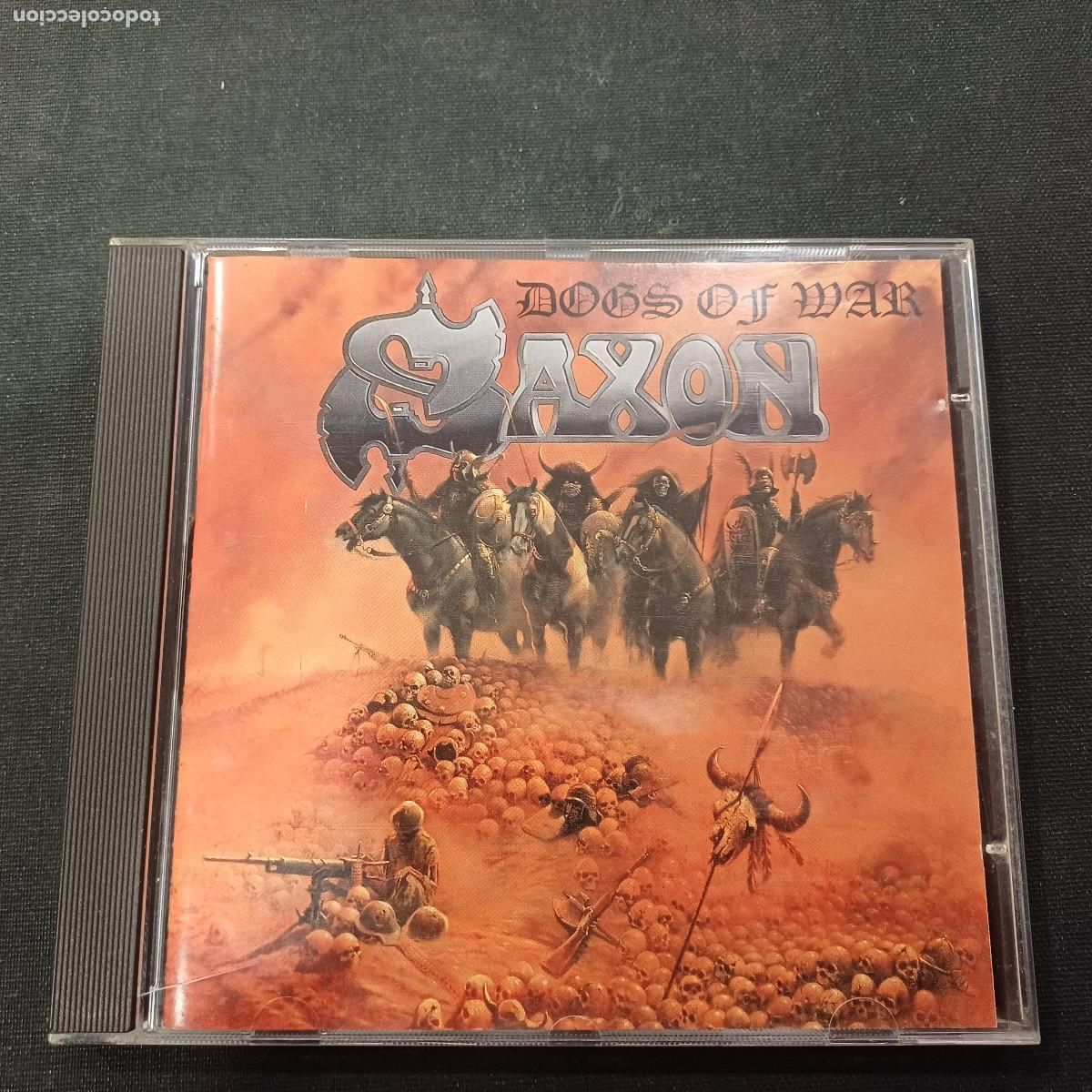 CDs de m&uacute;sica: SAXON/DOGS OF WAR/CD METAL.