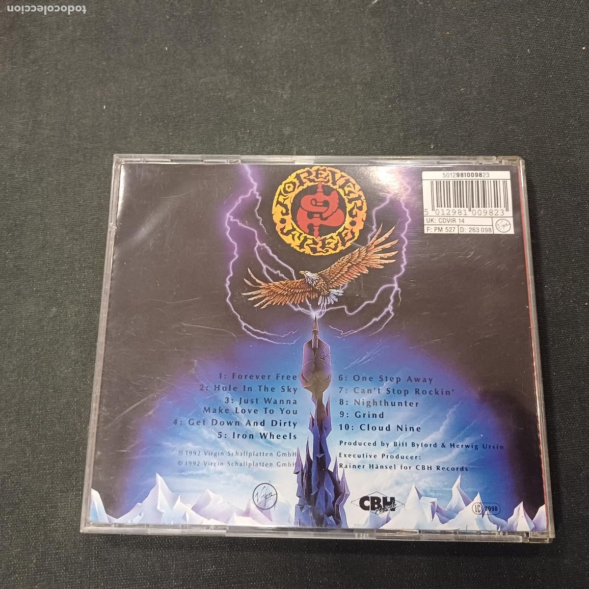 CDs de m&uacute;sica: SAXON/FOREVER FREE/CD METAL. - Foto 3