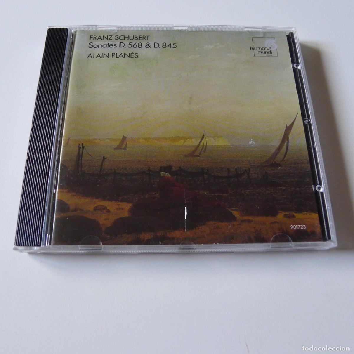 CDs de m&uacute;sica: Franz Schubert, Alain Plan&egrave;s &ndash; Sonates D. 845 & D. 568 CD