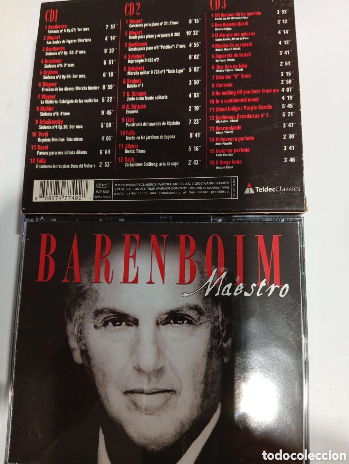 CDs de m&uacute;sica: Barenboim Maestro 3 Cds - Foto 2