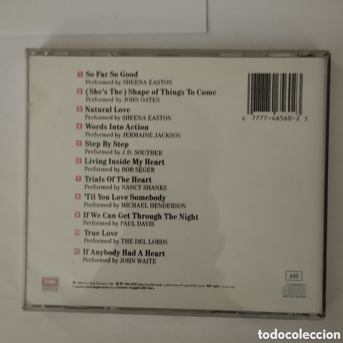 CDs de m&uacute;sica: CD BSO Que Paso Anoche ?. - Recopilatorio. - Foto 2