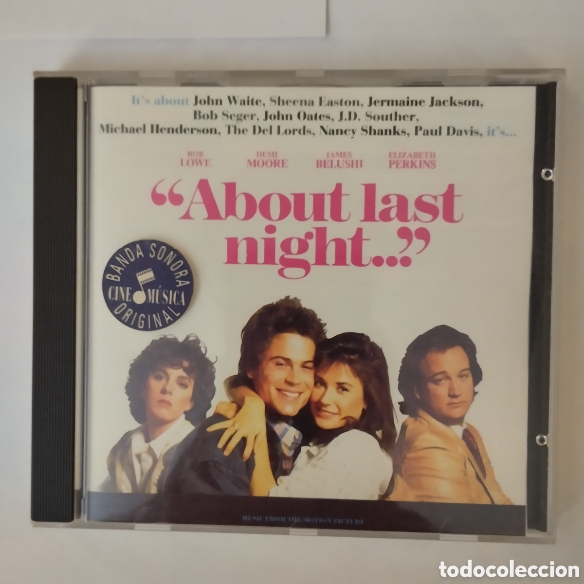 CDs de m&uacute;sica: CD BSO Que Paso Anoche ?. - Recopilatorio.