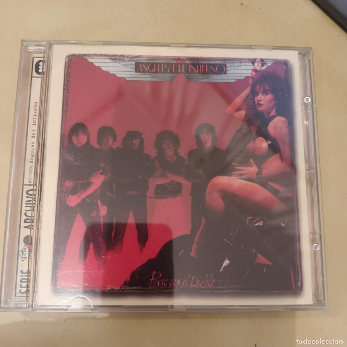 CDs de m&uacute;sica: Angeles del Infierno , Pacto con el Diablo , CD 2002 estado impecable. Heavy Nacional