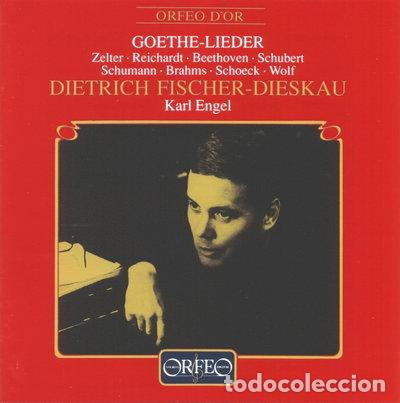 CDs de m&uacute;sica: Goethe-Lieder- 4011790389127 - Foto 1
