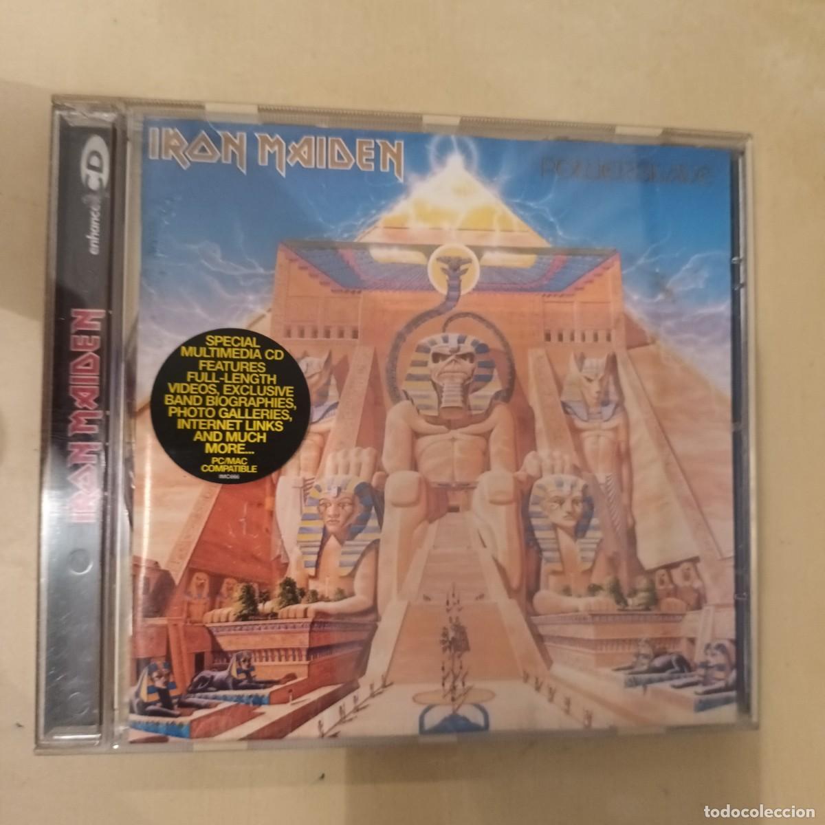 CDs de m&uacute;sica: Iron Maiden , Powerslave , CD 1998 Remasterizado. Impecable. Heavy Metal