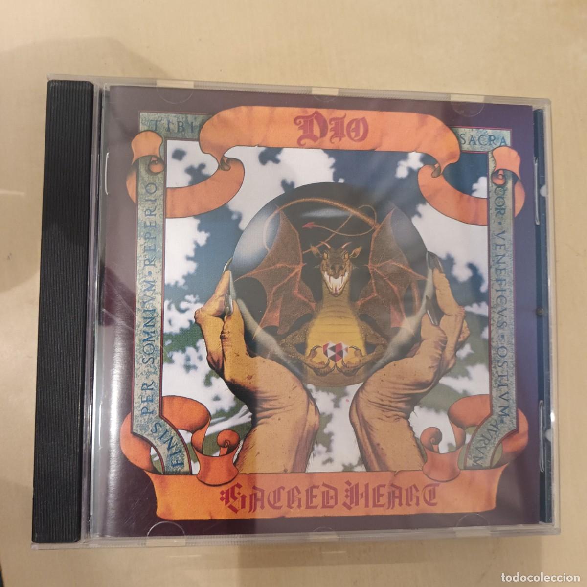 CDs de m&uacute;sica: Dio , Sacred Heart , CD 1985 estado impecable. Heavy Metal