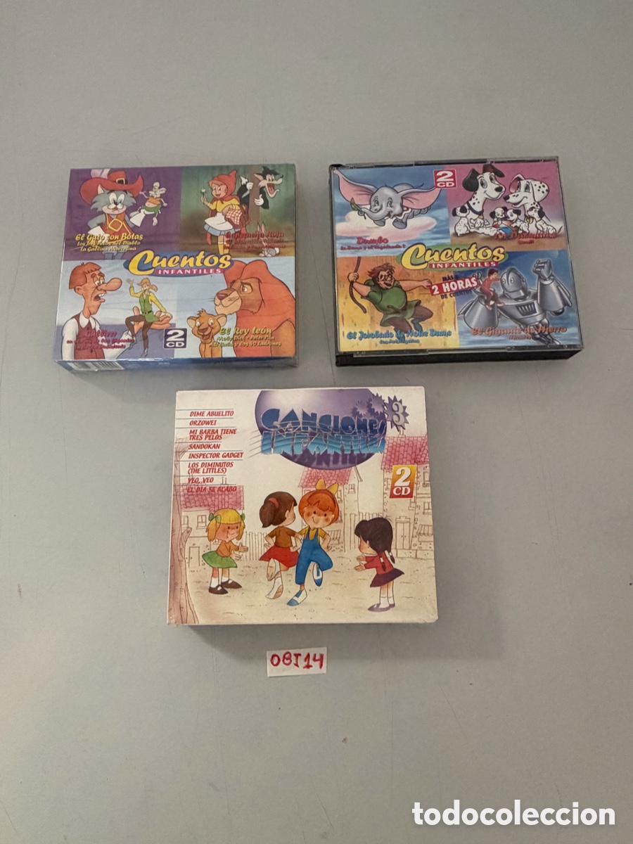 CDs de m&uacute;sica: m&uacute;sica y cuentos infantiles cl&aacute;sicos en espa&ntilde;ol