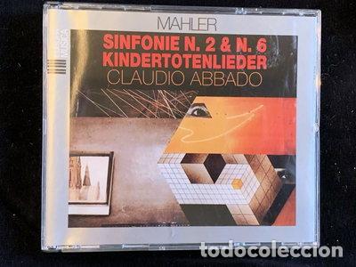 CDs de m&uacute;sica: Sinfonie, No. 2 & No. 6: Kindertotenlieder- 8003278510471