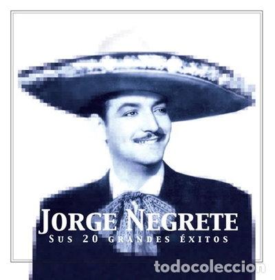 CDs de m&uacute;sica: 20 Hits - Jorge Negrete- 8435357512265