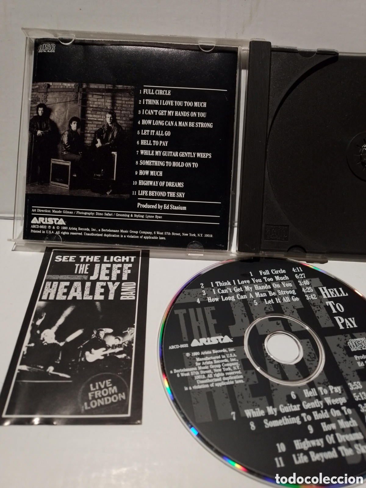 CDs de m&uacute;sica: THE JEFF HEALEY BAND - HELL TO PAY - CD - Foto 2