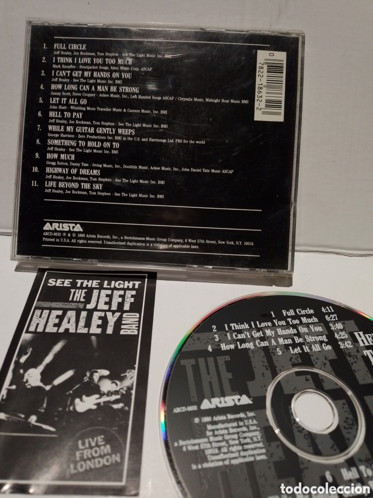CDs de m&uacute;sica: THE JEFF HEALEY BAND - HELL TO PAY - CD - Foto 3