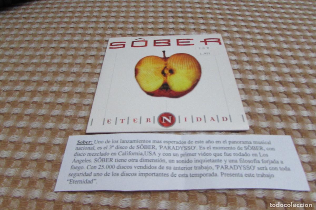 Musik-CDs: PROMO CD SINGLE CADENA 100 - SOBER - ETERNIDAD