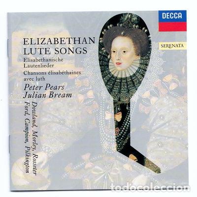 CDs de m&uacute;sica: Elizabethan Lute Songs- 0028944452426
