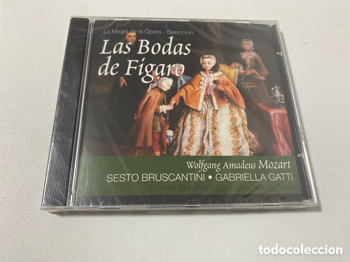 CDs de m&uacute;sica: Las Bodas De Figaro Mozart Bruscatini Gatti Cd Nuevo Precintado