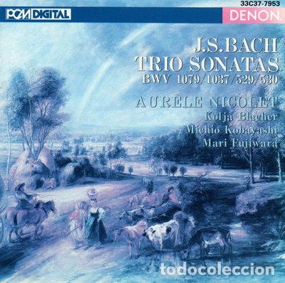 CDs de m&uacute;sica: J.S. Bach: Trio Sonatas BWV 1079/1037/529/530- 4988001030737