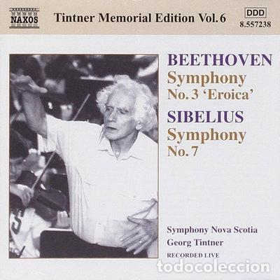 CDs de m&uacute;sica: Beethoven: Symphony No. 3 'Eroica' / Sibelius: Symphony No. 7- 0747313223824
