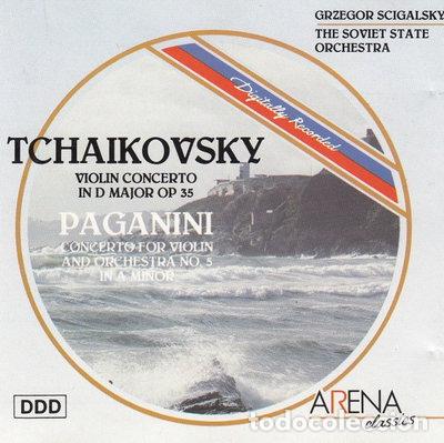 CDs de m&uacute;sica: Tchaikovsky & Paganini: Violin Concertos- 5020214321123