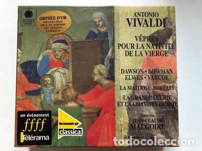 CDs de m&uacute;sica: V&ecirc;pres pour la Nativit&eacute; de la Vierge- 3298490085202