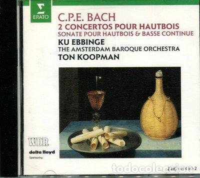 CDs de m&uacute;sica: C.P.E. Bach: Concertos for Oboe, Strings & Basso Continuo- 0022924543029