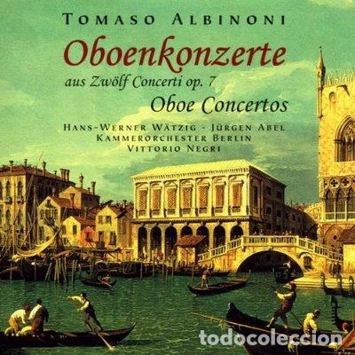 CDs de m&uacute;sica: Oboe Concertos- 0782124305123