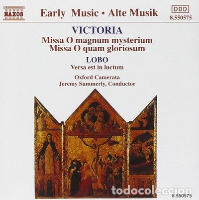 CDs de m&uacute;sica: Victoria: Missa O magnum mysterium; Missa O quam gloriosum- 4891030505759