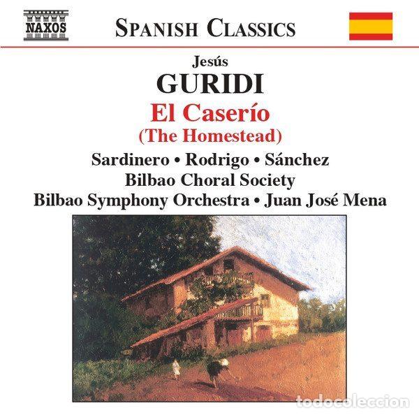 CD di Musica: Jes&uacute;s Guridi, Sociedad Coral de Bilbao, Orquesta Sinfonica De Bilbao, Juan Jos&eacute; Mena, Vicente...
