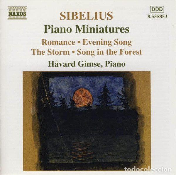 CD de M&uacute;sica: Sibelius, H&aring;vard Gimse &ndash; Piano Music Volume 5: Piano Miniatures (CD, Naxos 8.555853)
