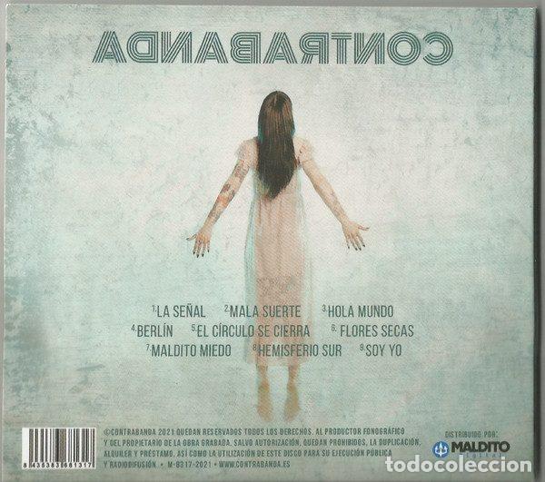 CDs de m&uacute;sica: Contrabanda &ndash; Ingr&aacute;vido (CD, Maldito Digital M-8317-2021) - Foto 2