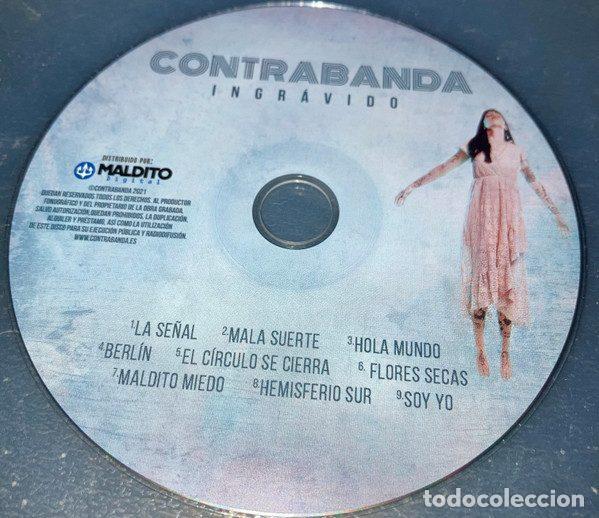 CDs de m&uacute;sica: Contrabanda &ndash; Ingr&aacute;vido (CD, Maldito Digital M-8317-2021) - Foto 4