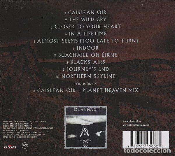 CDs de m&uacute;sica: Clannad &ndash; Macalla (CD, RCA 82876 545002) - Foto 2