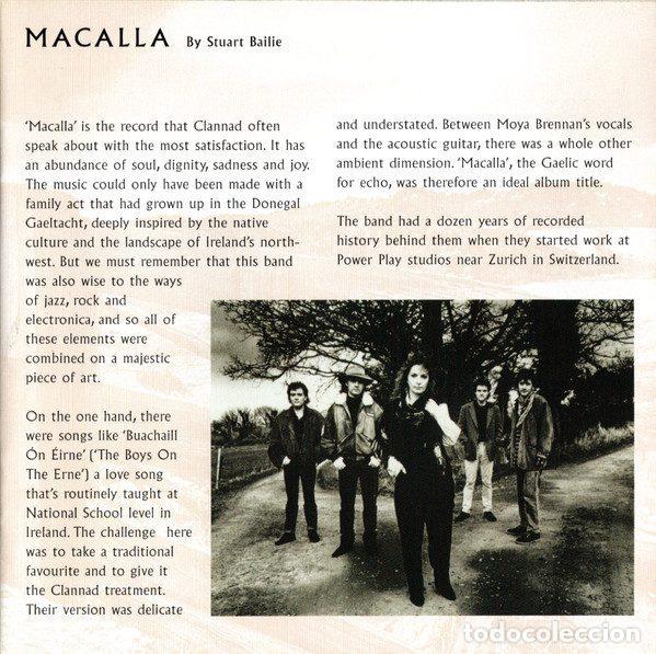 CDs de m&uacute;sica: Clannad &ndash; Macalla (CD, RCA 82876 545002) - Foto 8