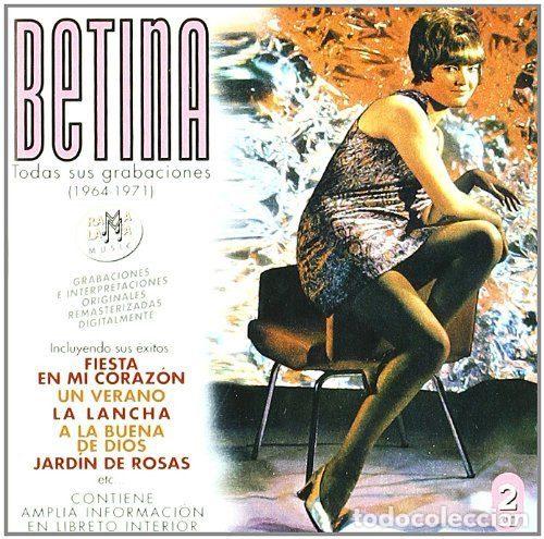 CD de M&uacute;sica: Betina &ndash; Todas Sus Grabaciones (1964-1971) (CD, Rama Lama Music RO 51402)