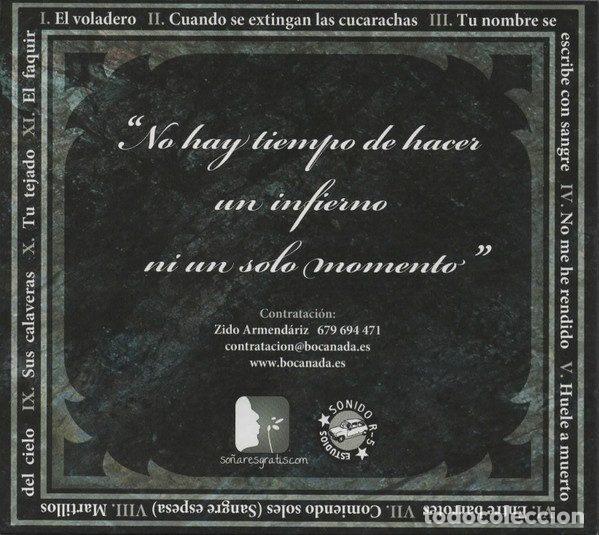 CDs de m&uacute;sica: Bocanada &ndash; El Sino De La Herida (CD, Not On Label none) - Foto 4