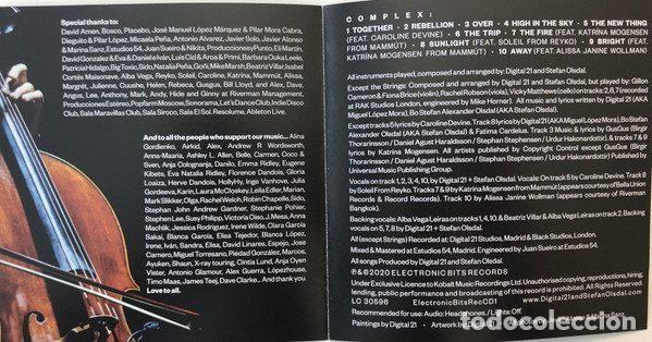 CDs de m&uacute;sica: Digital 21 + Stefan Olsdal &ndash; Complex (CD, Electronic Bits Records ElectronicBitsRecCD1 ) - Foto 5