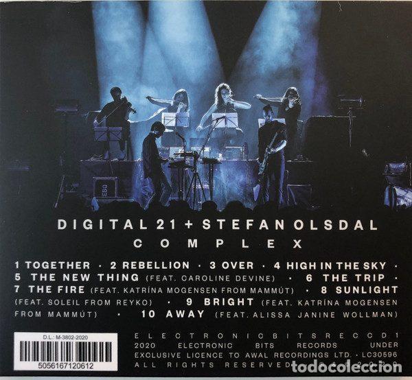 CDs de m&uacute;sica: Digital 21 + Stefan Olsdal &ndash; Complex (CD, Electronic Bits Records ElectronicBitsRecCD1 ) - Foto 2