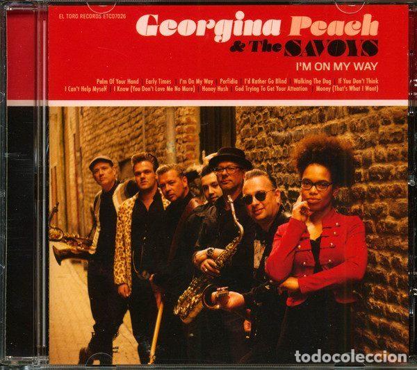 CD de M&uacute;sica: Georgina Peach & The Savoys &ndash; I'm On My Way (CD, El Toro Records ETCD 7026)