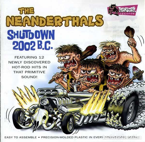CD de M&uacute;sica: The Neanderthals &ndash; Shutdown 2002 B.C. (CD, Munster Records MR CD 251)