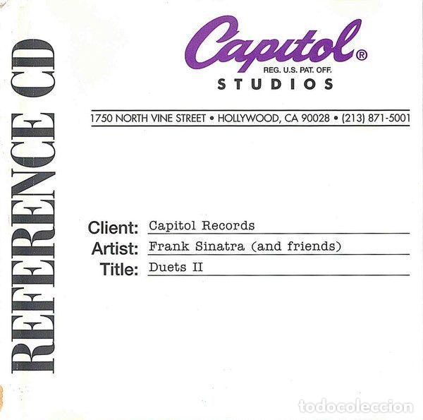 Music CDs: Frank Sinatra &ndash; Duets II (CD, Capitol Records DPRO-79500)