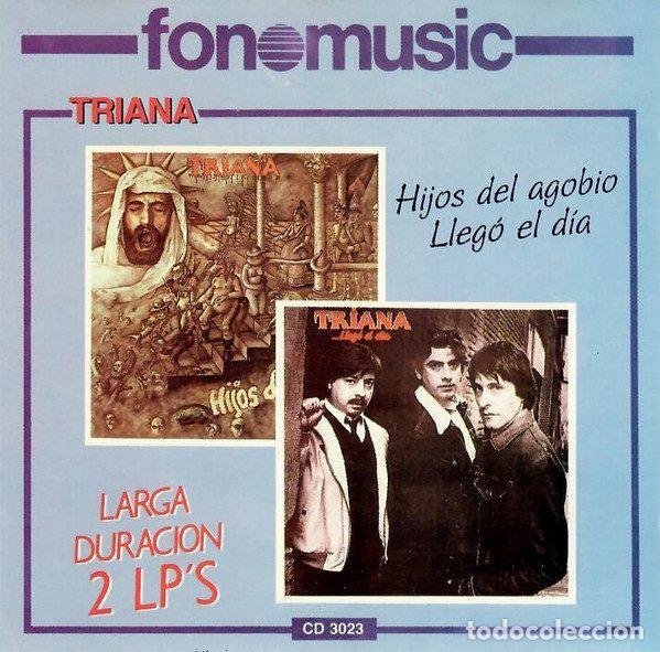 Musik-CDs: Triana &ndash; Hijos Del Agobio / Lleg&oacute; El D&iacute;a (CD, Fonomusic CD 3023)